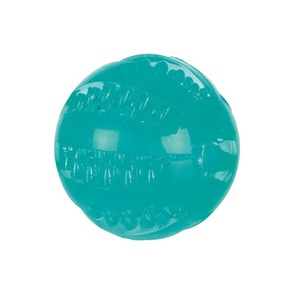 Trixie Denta Fun іграшка для собак м'яч з термопластичної гуми для чищення зубів з м'ятою