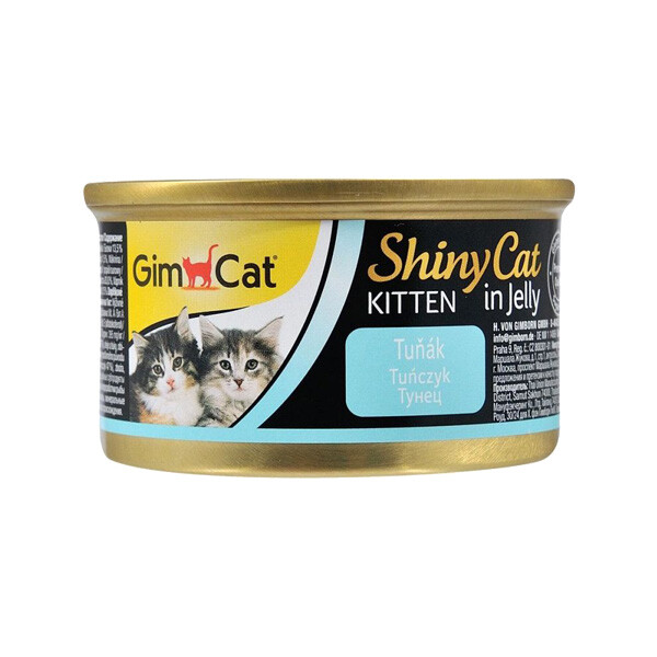GimCat вологий корм для кошенят з тунцем