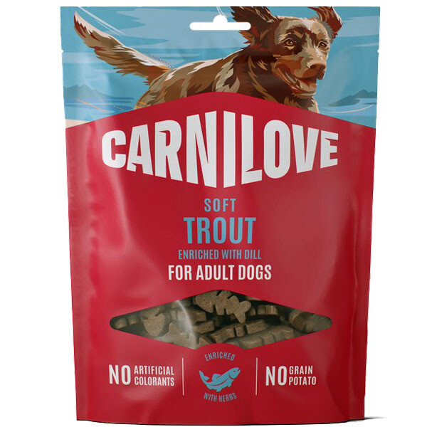 Ласощі для собак Carnilove (Форель і кріп)
