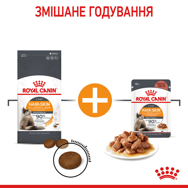 Royal Canin Hair & Skin Care Сухий корм для підтримки здоров'я шкіри та блиску шерсті — додаткове фото 4