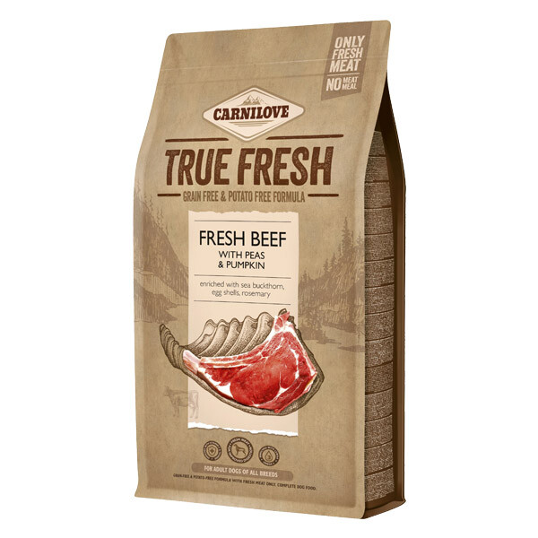 Carnilove True Fresh Beef Сухий корм для дорослих собак усіх порід (яловичина)