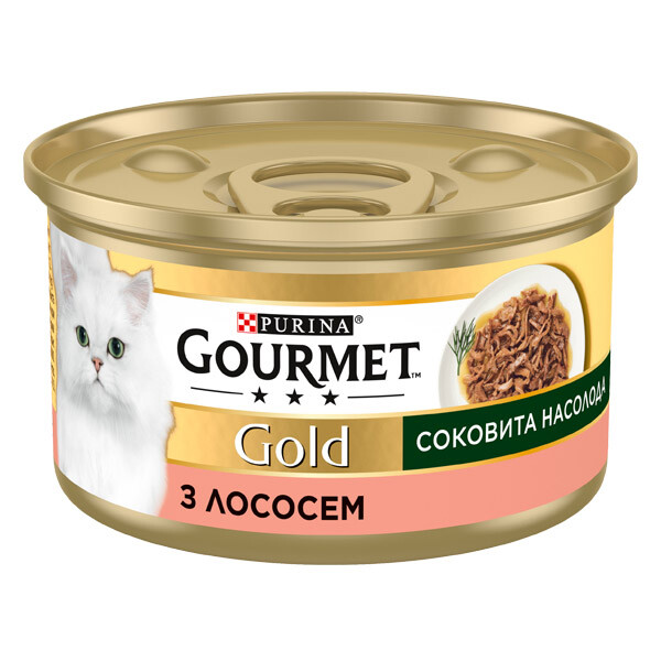 Gourmet GOLD Вологий корм (лосось)
