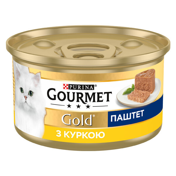 Gourmet GOLD Pate Вологий корм (курка)