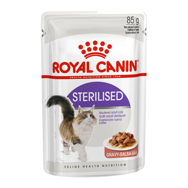 Вологий корм Royal Canin Sterilised gravy для стерилізованих котів