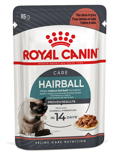 Вологий корм Royal Canin Hairball Care для виведення грудочок шерсті