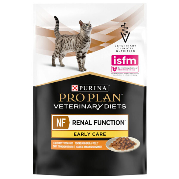Вологий корм Purina Pro Plan Veterinary Diets NF Renal Function Earle Care для котів з хворобами нирок на ранніх стадіях (курка)