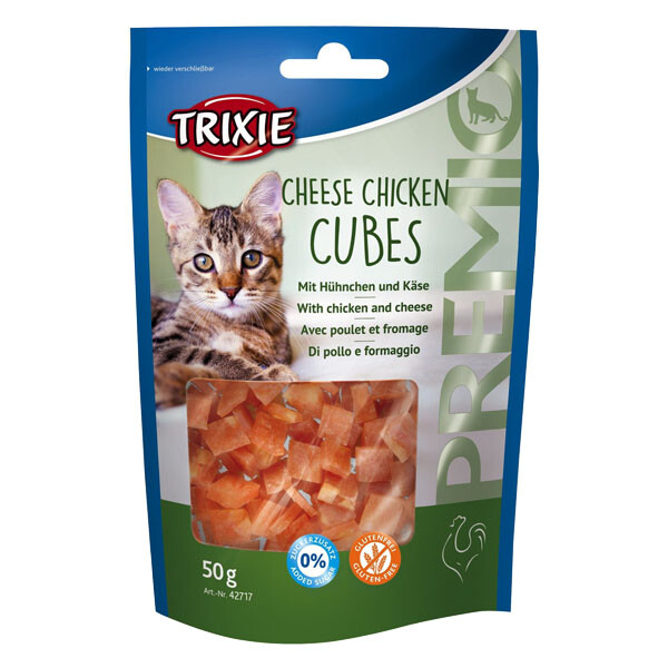 Trixie Premio кубики для котів з куркою і сиром