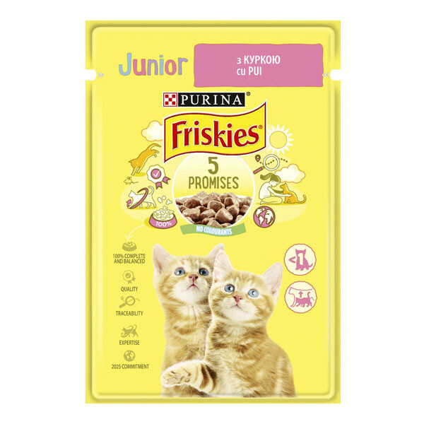 Friskies Junior Вологий корм (курка)