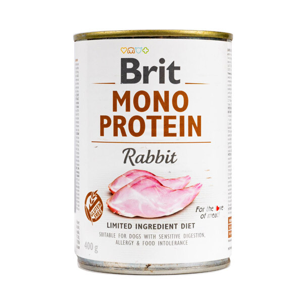 Вологий корм Brit Mono Protein (кролик)