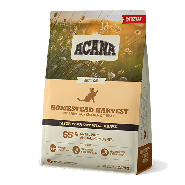 Acana Homestead Harvest Cat Сухий корм для дорослих котів 