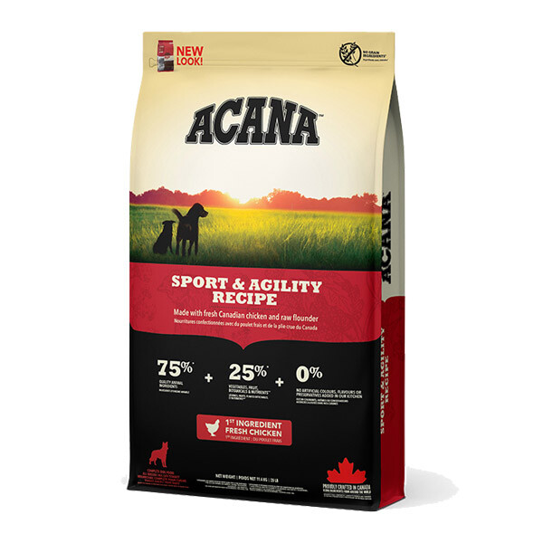 Acana Sport&Agility Recipe Сухий корм для дорослих активних собак всіх порід