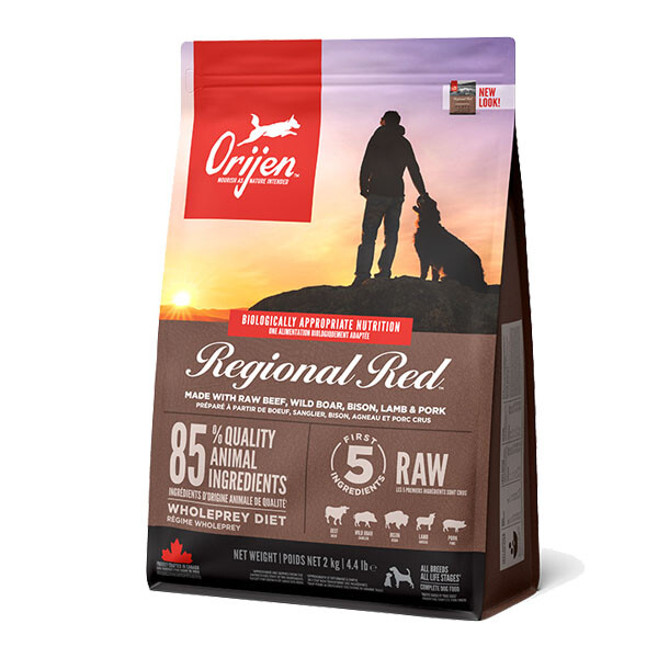 Сухий корм Orijen Regional Red Dog для всіх порід та всіх стадій життя
