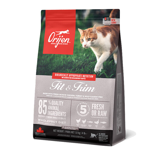 Orijen Fit&Trim Сухий корм для котів з надмірною вагою