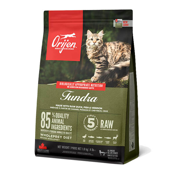 Сухий корм Orijen Tundra Cat для всіх порід та всіх стадій життя