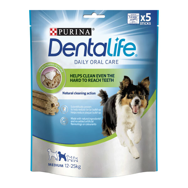 DentaLife Small Ласощі для підтримки здоров'я зубів у собак середніх порід