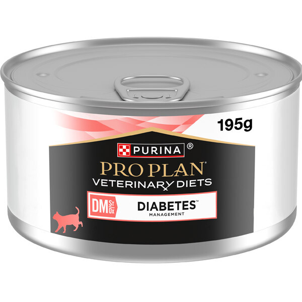 Вологий корм Pro Plan Veterinary Diets DM для регулювання надходження глюкози у котів