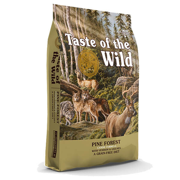 Taste of the Wild Pine Forest Сухий корм для собак всіх порід та стадій життя (оленина)