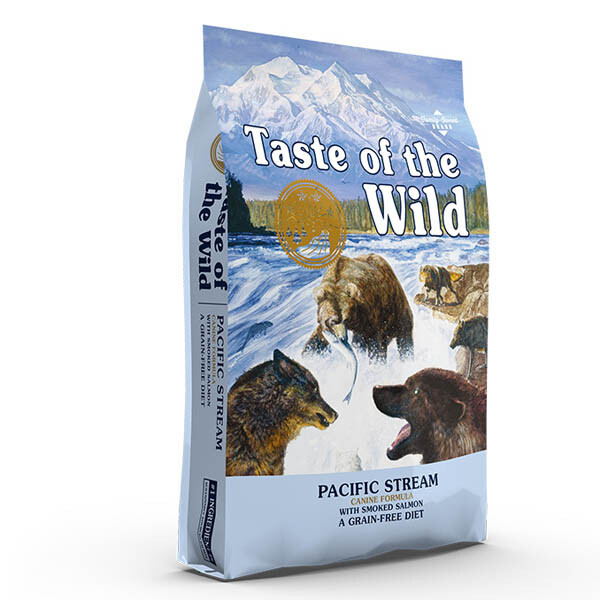 Taste of the Wild Pacific Stream сухий беззерновий корм для дорослих собак усіх порід з лососем