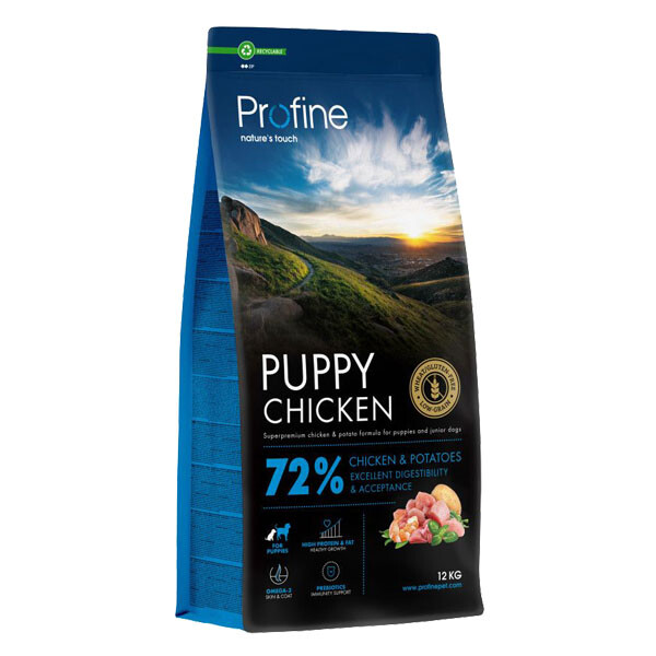 Profine Puppy Chicken сухий корм для цуценят всіх порід (курка та картопля)