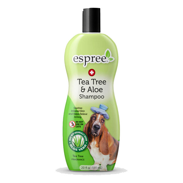 Espree Tea Tree & Aloe Shampoo шампунь для собак з олією чайного дерева і алоє вера