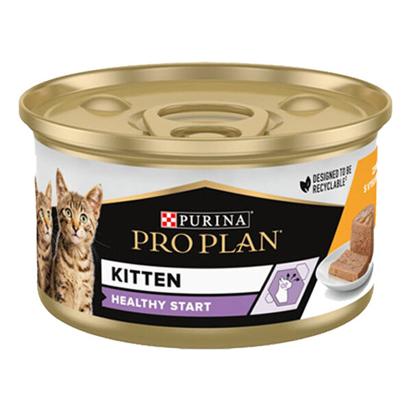 Вологий корм Pro Plan Kitten Healthy Start для кошенят (курка)