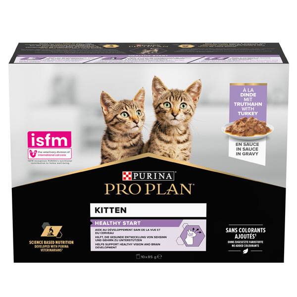 Purina Pro Plan Kitten набір вологого корму для кошенят (індичка)