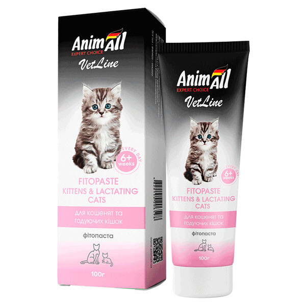 AnimAll VetLine фітопаста для кошенят та годуючих кішок