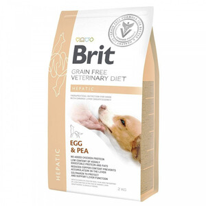 Brit Grain Free VD Hepatic сухий корм для дорослих собак для підтримки функцій печінки (індичка та горох)