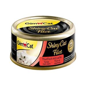 GimCat вологий корм для котів з тунцем та лососем