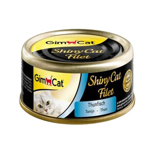 GimCat вологий корм для котів з тунцем 