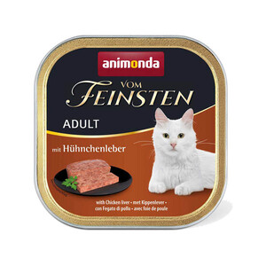 Animonda Vom Feinsten вологий корм для котів з курячою печінкою