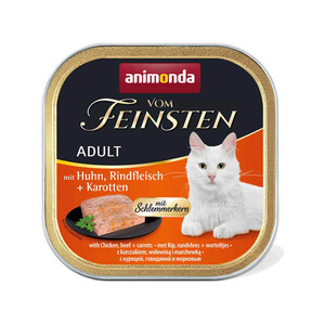 Animonda Vom Feinsten вологий корм для котів з куркою, яловичиною та морквою