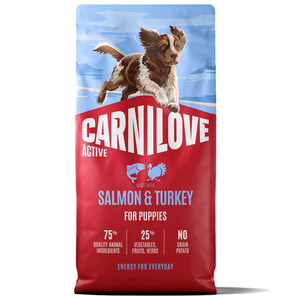 Сухий корм для цуценят Carnilove Active Salmon & Turkey (Лосось та індичка)