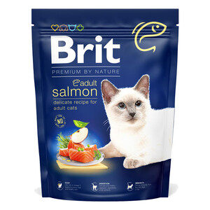 Сухий корм Brit Premium Adult Salmon (лосось)