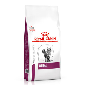 Сухий дієтичний корм Royal Canin Renal для котів при захворюваннях нирок