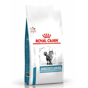 Сухий дієтичний корм Royal Canin Sensitivity Control для котів при небажаній реакції на корм