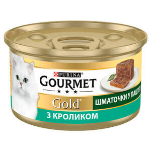 Вологий корм Gourmet GOLD (кролик)