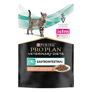 Вологий корм Pro Plan Veterinary Diets EN Gastrointestinal при порушеннях роботи ШКТ (лосось)