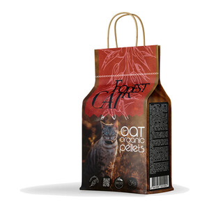 Forest Cat наповнювач гігієнічний вівсяний (універсальний)