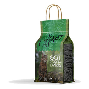 Forest Cat наповнювач гігієнічний вівсяний (універсальний)