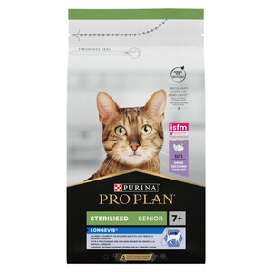 Pro Plan Сухий корм для стерилізованих котів старше 7 років Індичка
