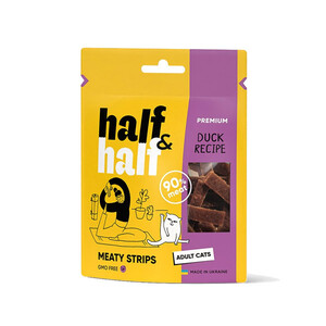 Half&Half ласощі для котів з качкою