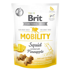 Brit Care Snack Mobility для здоров'я суглобів у собак (кальмар і анананас)