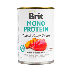 Вологий корм Brit Mono Protein (тунець і батат)