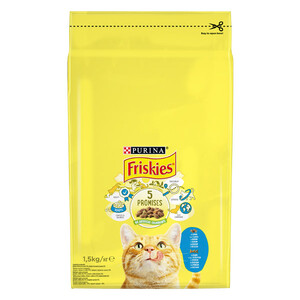 Сухий корм Friskies (лосось та овочі)