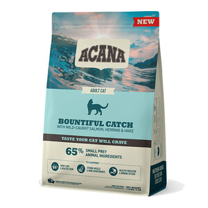 Сухий корм Acana Bountiful Catch Cat для дорослих котів (лосось, оселедець та форель)