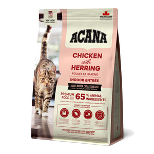 Сухий корм Acana Indoor Entree Cat для домашніх котів (курча, індичка та кролик)