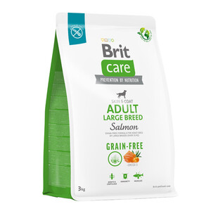 Сухий беззерновий корм Brit Care GF Large Breed для собак великих порід (лосось)