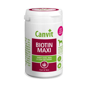 Canvit Biotin Maxi вітаміни для собак