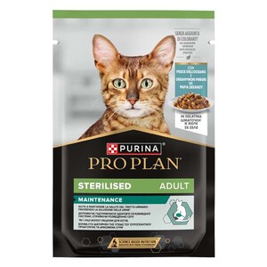 Вологий корм Purina Pro Plan Sterilised для стерилізованих котів (океанічна риба)